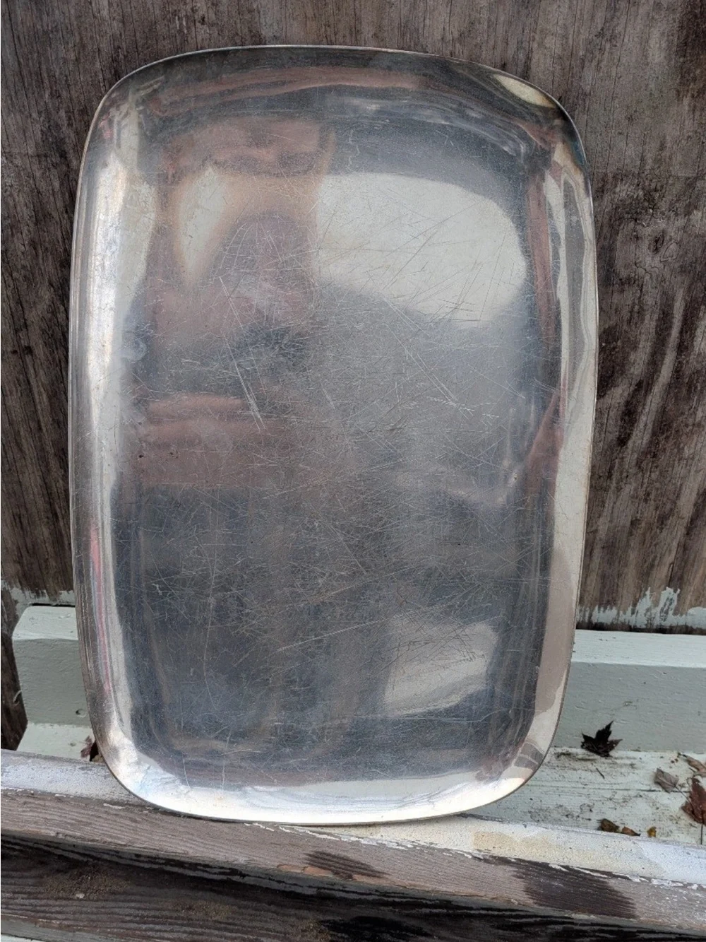 Beautiful VTG Reed&Barton Silver Rectangular Platter Price Firm